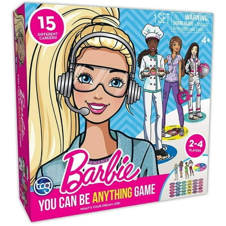 TCG Toys Barbie You Can Be Anything Game Barbie Characters 15 Different Careers Christmas Gift