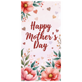 thumbnail image 2 of Pink Floral Mother's Day Background Backdrop Banner Party Decoration Photo Props Event Supplies Celebration Decor Happy Mother's Day Decorations, 2 of 4
