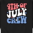 thumbnail image 3 of Instant Message - Fourth Of July Crew - Men's Crew Neck Fleece Pullover, 3 of 6