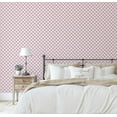thumbnail image 5 of S4Sassy Peel & Stick Vinyl Wallpaper, Urban Chic Checkerboard Print Contact Paper Waterproof - Pink, 25"x60", Removable Modern Wall Covering for Home Decor in Bedrooms & Living Areas, 5 of 9