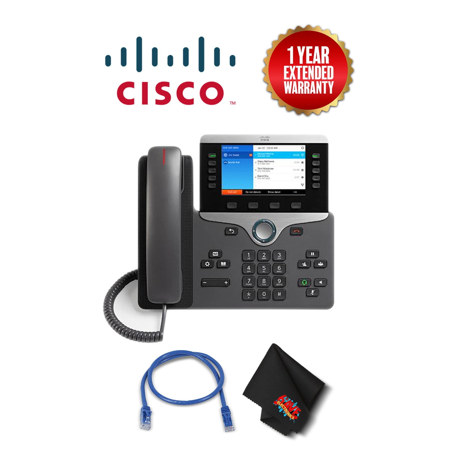 *NEW F//S* Cisco CP-8831-K9 Unified IP Conference Phone Base and Control Unit NEW
