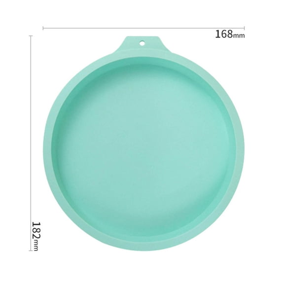 Sunjoy Tech Silicone Cake Pan, European-Grade LFGB Round Baking Mold, Non-Stick Bakeware Pan, Reusable Food-Grade, BPA Free - 1PC