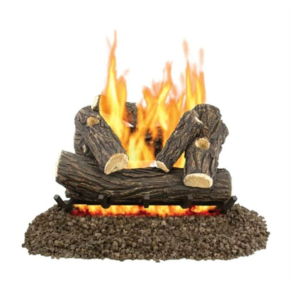 Pleasant Hearth Willow Oak 24" Vented Gas Log Set 55,000 BTU