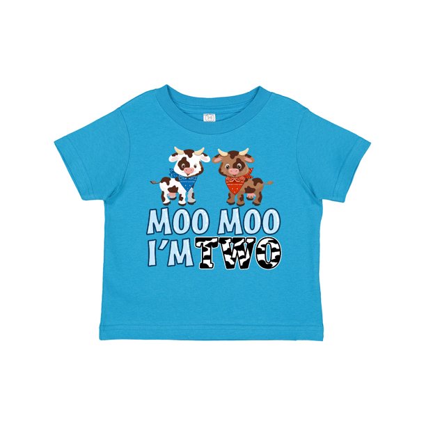 Inktastic Moo Moo I'm with Cute Holstein Cows Gift Toddler Boy or Toddler T-Shirt - Walmart.com