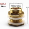 thumbnail image 4 of Mosiee 1/2 Inch Brass Rain Barrel Quick Plug Connector/Stainless Steel Filter Rainwater, 4 of 9