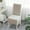 Gray, variant on Leodye Dining Chair Cover Stretch Chair Cover for Dining Room Kitchen Elastic Fitting Dining Chair Covers Solid Color Dining Chairs Slipcovers Chair Protector Cover for Hotel