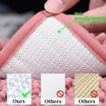 thumbnail image 4 of LQQBOX Bathroom Rugs Sets 3 Piece Chenille Bathroom Rugs Super Soft Bathroom Set Non-Slip Bath Mat Set Water Absorbent Bath Mats for Bathroom with High Plush Easy to Clean - Deep Pink, 4 of 7