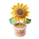 thumbnail image 1 of Decoración del hogar, decoración de habitaciones, decoración de paredes, flores grandes de ganchillo en maceta, girasol artificial, decoración de flores tejidas para el tablero del automóvil, decoraci, 1 of 5