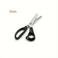 thumbnail image 1 of YOPTOP 1pc 3/5/7mm Scalloped Edge Pinking Shears  Fabric Dressmaking Scissors  RTY,Style3, 1 of 6