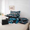 thumbnail image 6 of Erosebridal Boys Gamer 7-Piece Twin Bedding Sets,Gamepad Young Man Video Games Bedding Comforter Set For Classic Retro Gaming Lovers,Reversible Black, 6 of 7