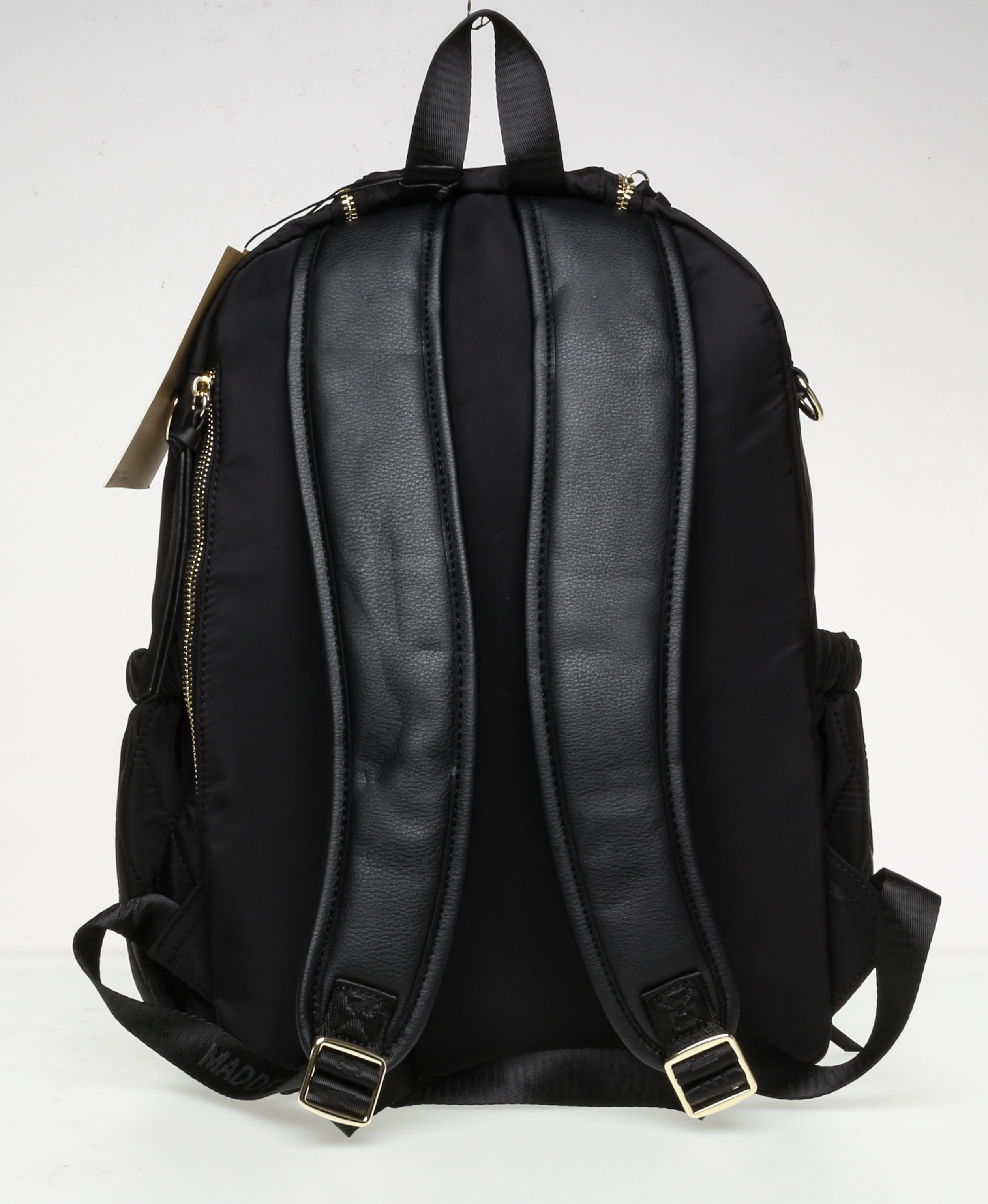 Madden NYC Women s Diaper Backpack Quilted Black Walmart