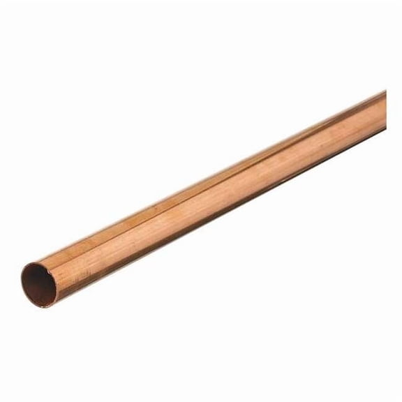 Streamline Straight Tubing, 5/8 in Outside Dia, 2 ft Length, L LH04002