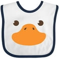 thumbnail image 3 of Inktastic Cute Baby Duck Face Boys or Girls Baby Bib, 3 of 4