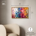 thumbnail image 5 of Fashion Spectrum Framed High-Gloss Acrylic Glass Wall Art Glam Urban Art by Art Remedy, Gold Frame, 24 x 16, 5 of 7