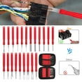 thumbnail image 7 of QHUDLV Terminal Removal Tool Kit,81PCS Pin Extractor Set,Electrical Wire Connector Tools, 7 of 7