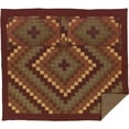 thumbnail image 3 of Primitive Quilt Set Heritage Farms Patchwork Cotton Bedroom Decor TCC Brands, 3 of 8