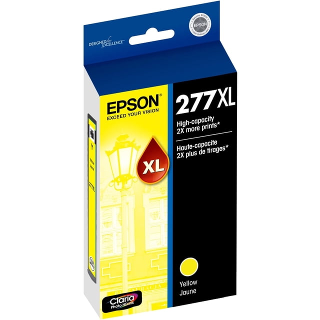 Cartucho de tinta Epson 277 Claria Photo HD High Capacity Amarillo