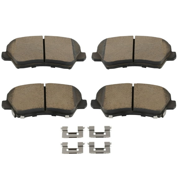 AUTOMUTO Brake Pads Front [4PCS] Fit For 2014-2018 For Kia For Forte|2014-2016 For Kia For Forte Koup|2015-2018 For Kia For Forte5