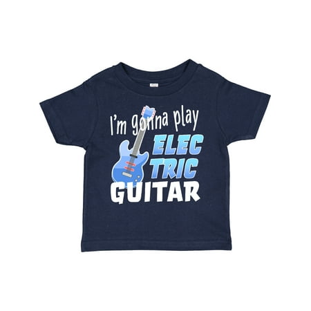 

Inktastic I m Gonna Play Electric Guitar- Music Gift Toddler Boy or Toddler Girl T-Shirt