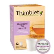 Thimblety Gojiberry Red Date Tea for K-Cup Brewers, 12 Pods