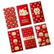 thumbnail image 3 of 6 sobres rojos del Año Nuevo Lunar Chino, paquete rojo del Año del Dragón, tarjeta de felicitación Estilo D, 3 of 9