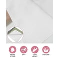 thumbnail image 6 of Sage Green Morocco Kitchen Dish Towels for Drying Dishes Set of 2, Modern Stitching Geometric Striped Grey Waffle Weave Microfiber Hand Tea Bathroom Towels Quick Dry & Absorbent Towel 15.7x23.6, 6 of 7