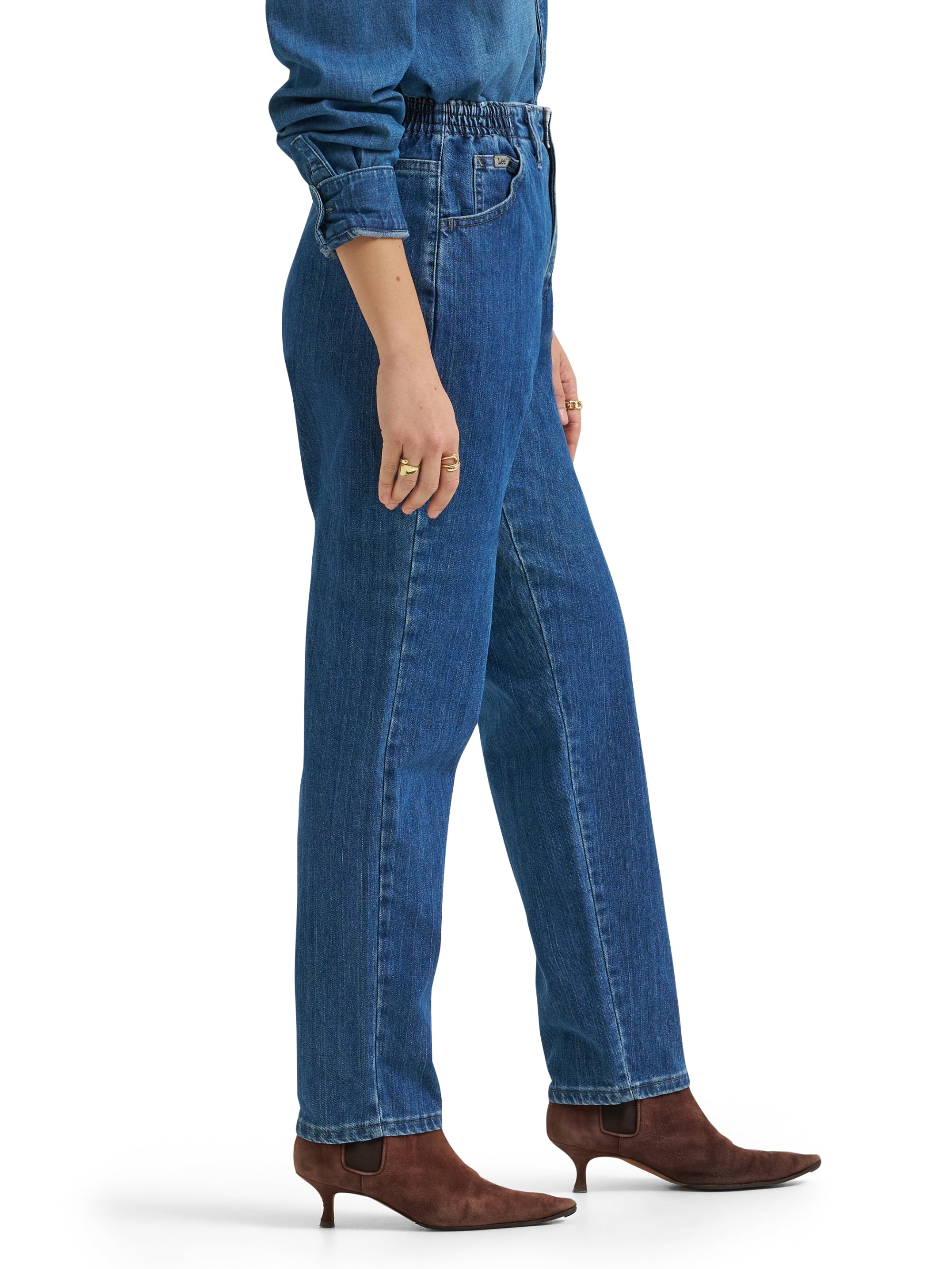 Lee® Women's and Plus Side Elastic Denim Jeans