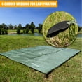 thumbnail image 4 of 1/2/3/4/5/6 Person Foam Camping Mattress Pad, HOMEYA Foldable Foam Sleeping Pad, Extra Thick Tent Footprint Inner Mat for Outdoor Backpacking Hiking, 4 of 8