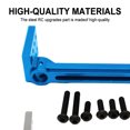 thumbnail image 4 of Baohd 1pcs Aluminum Alloy Shell Mount For Gen7 1/10 Crawler Balanced RC Car Accessories Replacement Parts RC Upgrade Part Silver, 4 of 6