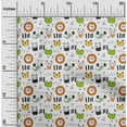 thumbnail image 2 of oneOoneSilkTabbyWhiteFabricKidsAnimalSewingCraftProjectsFabricPrintsByYard42InchWide, 2 of 4