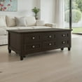 thumbnail image 4 of Jofran Brentwood Modern Transitional Lift-Top Coffee Table With Storage, 4 of 9