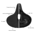 thumbnail image 3 of Bike , Human Mechanical Bicycle Saddle Waterproof  For Mountain Bike, 3 of 8