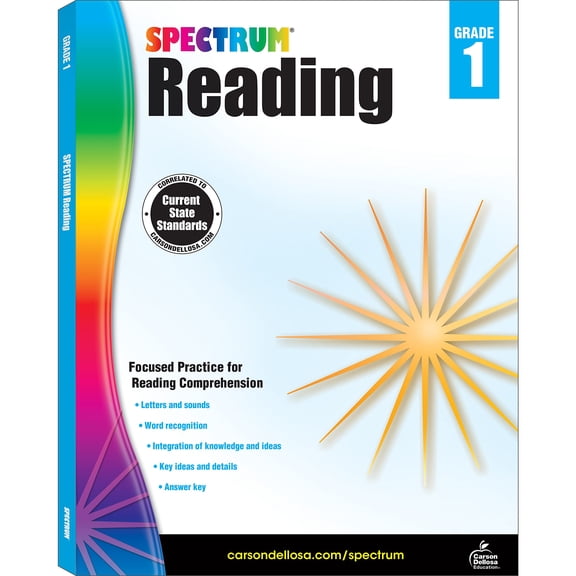 Pre-Owned Spectrum Reading Workbook, Grade 1 Paperback