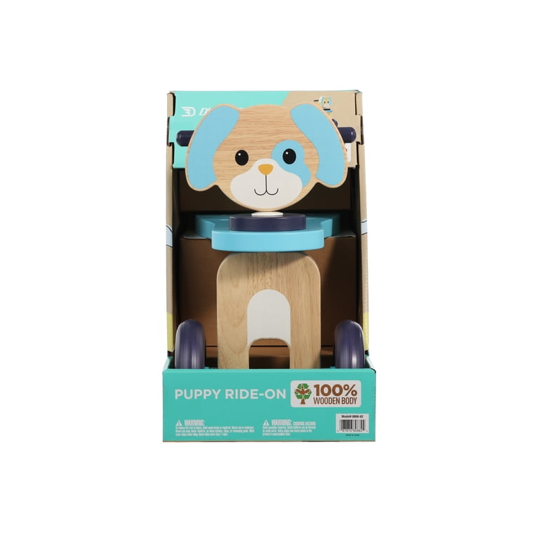 Dynacraft Wooden Puppy Push Ride-On Toy for Toddlers photo 7