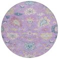 thumbnail image 2 of Addison Rugs Chantille Indoor/Outdoor Transitional Global Purple Washable Round Rug, 8' x 8', 2 of 5