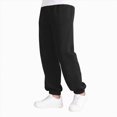 thumbnail image 2 of Boys Sweatpants Wide Leg Sweatpants 5-16 Years Kids Baggy Pants with Pockets Fall Winter Workout Casual Kids Black Sweatpants Size 15-16 Years, 2 of 6