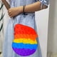 thumbnail image 5 of De Burbujas De Prensa Navideña, Bolsos De Papá Noel, Bolsos De Hombro, Regalo De Navidad Para Niños seitruly HA042709-01, 5 of 6