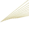 thumbnail image 1 of Uxcell 1.5mm x 250mm Brass Round Rod for DIY Crafts 10Pcs, 1 of 5