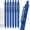 Blue, variant on STAGEEK Black Gel Pens GX3, 12Pcs Fine Point Smooth Writing Pens with 3 Extra Refills, Quick Dry Black Ink Pens for Journaling, Writing, Office, Note Taking, Nurse Aesthetic