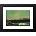thumbnail image 2 of Gustave Courbet 18x14 Black Modern Framed Museum Art Print Titled - The Mediterranean, 2 of 5
