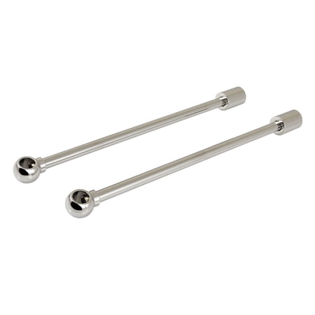 Kingston Brass CC416 Vintage Tub Supply Line Wall Support for CC46x, CC47x, CC48x, Polished Nickel