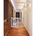 thumbnail image 2 of Dynamic Accents DA202 32 in. Highlander Series Solid Wood Pet Gate, Pumice Grey - 2 Panel, 2 of 2