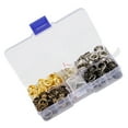 thumbnail image 3 of 140sets/box 8mm Brass Eyelet Grommet Set Craft Clothes Accessories, 3 of 14