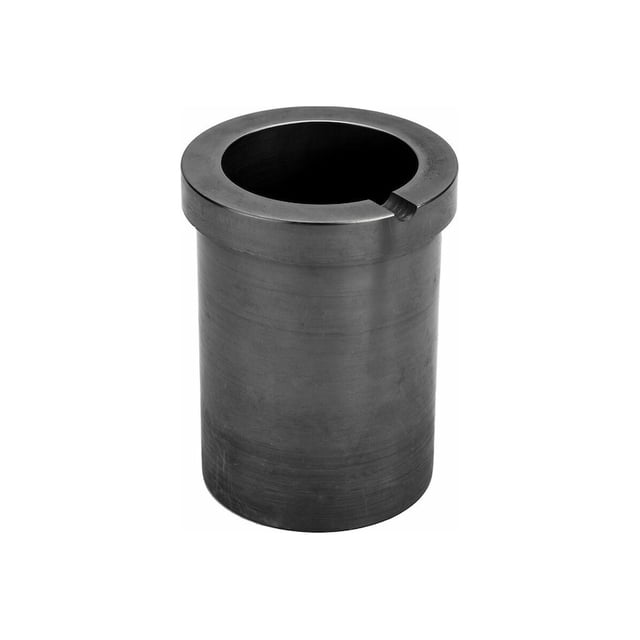 High-Temperature Resistant 4kg Graphite Crucible for Industrial Graphite Product Processing Applications, Premium Heat-Resistant Graphite Melting Container, 1-Piece Packaged Graphite Crucible Tool