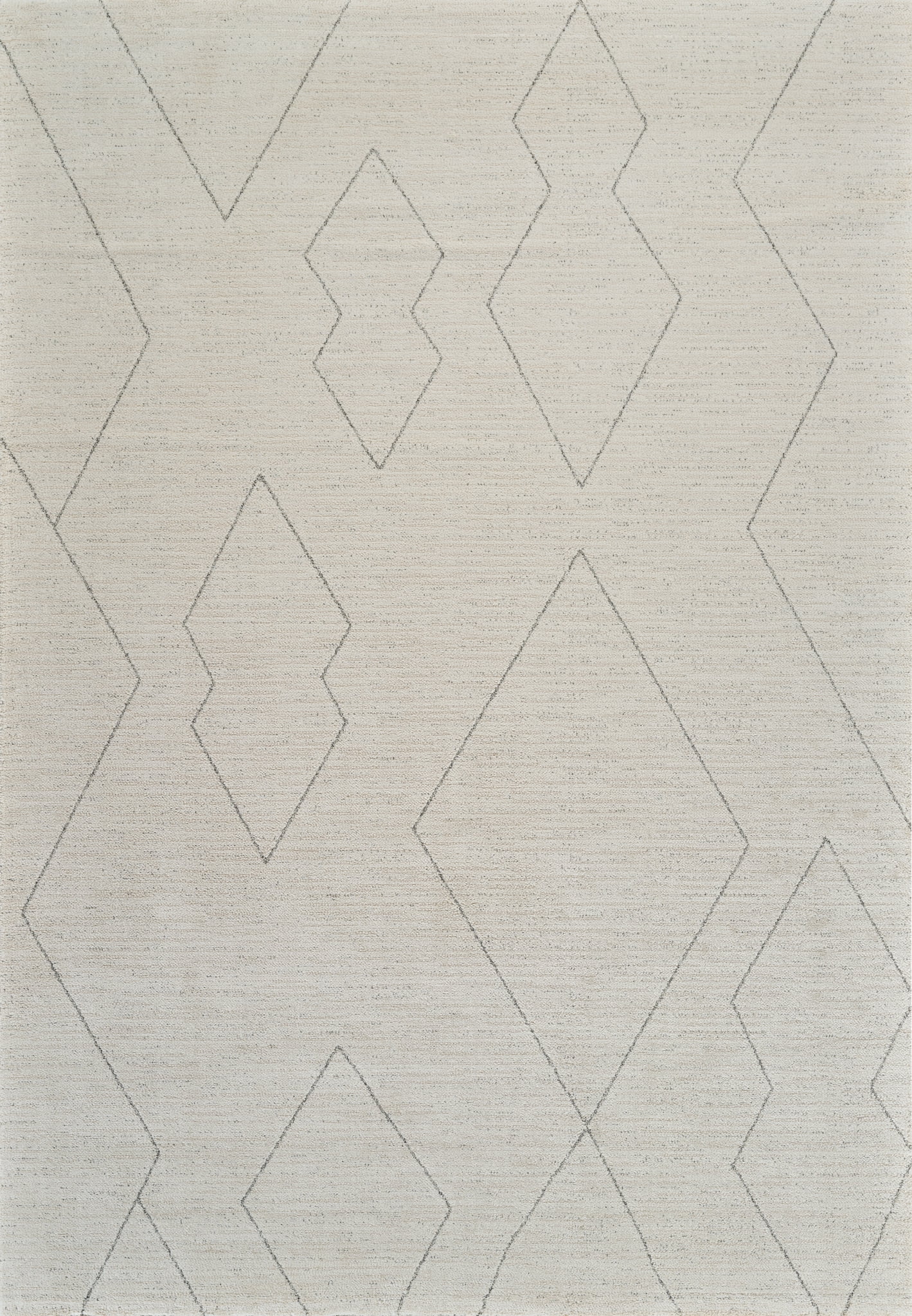 Rug Branch Casa Abstract Indoor Area Rug, Beige Cream, Boho - Living Room, Bedroom, Dining Room