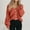 Orange, variant on Cardigan Sweaters for Women Lightweight Open Front Chunky Knit Long Sleeve V Neck Button Loose Cropped Cardigan