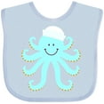 thumbnail image 3 of Inktastic Octopus Ocean Sea Creature Boys or Girls Baby Bib, 3 of 4
