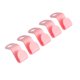 thumbnail image 4 of 5 piezas de conectores para perchas de ropa, organizadores para armarios, clips para perchas de ropa rosa, 4 of 9