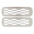 thumbnail image 1 of BOROCO Rejilla De Luz Antiniebla Delantera, 2 Piezas Cubierta De Malla Protectora De Luz Antiniebla Delantera Reemplazo Adhesivo De Acero Inoxidable Para Land Rover Defender L663 2020?2022, 1 of 14
