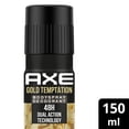 thumbnail image 2 of Axe Gold Temptation Body Spray Deodorant For Men 150ml, 5.07 Fl.oz. | Long Lasting No Gas - 48Hr Dual Action Technology | Exotic Spiced Fragrance For Boys, 2 of 4